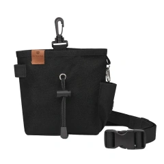 Hot Selling Portable Dog Treat Pouch Waterproof Polyester PC Snack Training Bag with Magnetic Zipper Closure