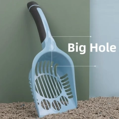 Cat Litter Scoop Big Hollow Out Cat Litter Shovel Comfortable Handle Sand Scoops for Cats Toilet Cleaning Tools Cats Sand Scoop