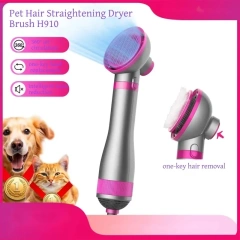 Pet's straightening dryer rose red H910