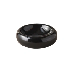 Cute Pastel Ceramic Pet Bowl for Cats and Small Dogs – 350ml Round Elevated Dish, Non-Slip, Easy to Clean, for Food and Water