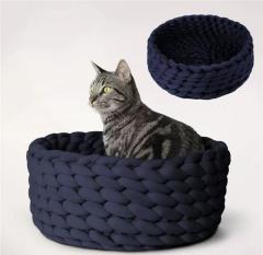 Handmade Knit Cat Beds, Mats, Warm, Soft