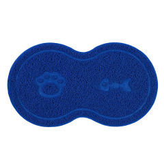 Cat Toilet Mat 8-Shaped Waterproof Non-Slip Cat Litter Box Mat Pet Pad Pvc Cat Toilet Mat