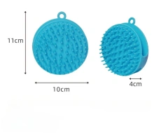 Multi-Function Dog Cat Soft Shampoo Comb Pet Bath Massage Brush Cat Dog Grooming Silicone Shower Brush