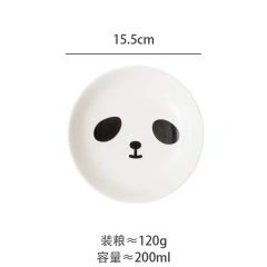 1pcs Creative Cervical Protection Pet Supplies Cat Bowl Ceramic Cat Bowl Food Dog Drinking Water Food