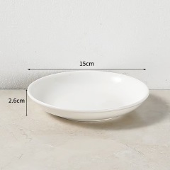 Ceramic Pet Kitten Food Bowl Canned Snacks Dinner Plate Small Anti-slip Cat Plate