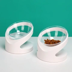 Cat Bowl High Foot Dog Bowl Neck Protector Cat Pet Food Water Bowl Anti-overturning Binaural Pet Feeding Cup Pet Feeder
