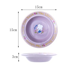 Cute Creative Cartoon Border Flying Saucer Ceramic Cat and Dog Bowl