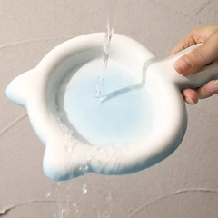 Creative Ceramic Drinking Water Food Bowls, Anti Overturning Neck Protection, Cute Tablet handle Cat Bowl, Pets Supplies, 1Pc