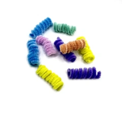 New Halloween Pet Cat Self Hi Toy Macaron Color Plush Spring Teasing Toy Cat Toys Interactive Pet Products