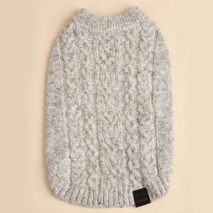 Soft Autumn Winter Dog's Sweater Jumper Luxury Knitted Puppy Sweaters Pullover Sweatshirt for Small Medium Dogs Knitwear Blue