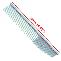 Dog Grooming Comb Groomer for Dogs 1Pcs Gold Groomer Pets Combs Hairbrush Pet Dog Grooming Combs Dog Hair Care Styling C7815