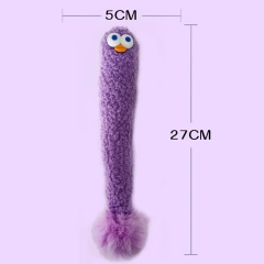 New Eco-Friendly Cat Chew Toy with Self-Entertainment PP Material Pet Pillow Toy with Crinkle Paper and Catnip Kicking Toy