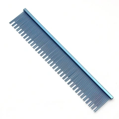 Dog Grooming Comb Groomer for Dogs Copper Blue Groomer Pets Combs Hairbrush Pet Dog Grooming Combs Dog Hair Care Styling C7815