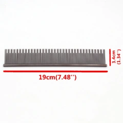 Dog Grooming Comb Groomer for Dogs Copper Blue Groomer Pets Combs Hairbrush Pet Dog Grooming Combs Dog Hair Care Styling C7815