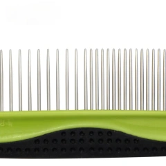 Stainless Steel Needle Comb for Pet Grooming, Dog and Cat Hair Remover, Knot Untying Comb, Flea Comb, Pet Supplies
