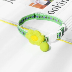 Cute Flower Cat Collar
