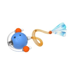 Electric cat-shaped bouncing ball made of silicone