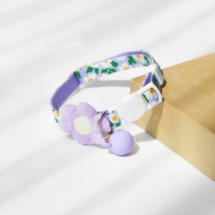 Cute Flower Cat Collar