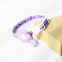 Cute Flower Cat Collar