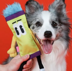 Eco-friendly Chew-Resistant Oxford Cloth Teething Sound Ball Toy