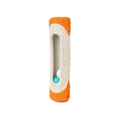 High Quality Eco-Friendly Sisal Scratching Cat Toy Simplicity Style with Interactive Balls for Pet Movement & Exercise
