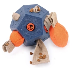 Dog Snuffle Ball - Upgrade Ball Interactive Puzzle Dog Toys, Foraging Truffle Pads Puppy Snack Dispenser Slow Feeder
