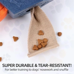 Dog Snuffle Ball - Upgrade Ball Interactive Puzzle Dog Toys, Foraging Truffle Pads Puppy Snack Dispenser Slow Feeder