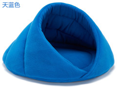 New Pet Cat Beds Polar Fleece Small Dogs Mat Winter Warm Nest Cat Sleeping Bag House