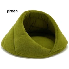 New Pet Cat Beds Polar Fleece Small Dogs Mat Winter Warm Nest Cat Sleeping Bag House Puppy Cave Bed Small Pets Kennel