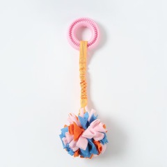 Pet Dog Chew Toys Eco Friendly Interactive TPR Hidden Food Ring Bungee