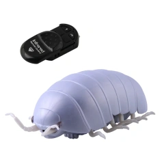 Funny RC Animal Toys Simulation Pillbug Electric Robot Bugs Halloween Prank Insect Kids ToysInfrared RC Bugs Toys For Children