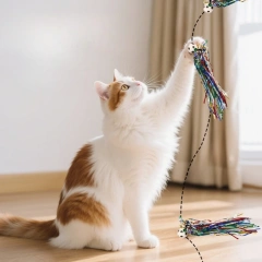 3pcs Cat Chew Toy Bouncy Ball Interactive Bite-resistant Kitten Toy Self-indulgent Training Teeth Cleaning Cat Toy Supplies