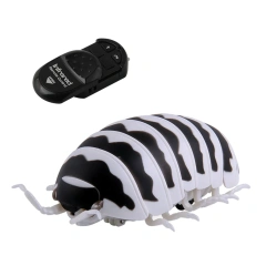 Funny RC Animal Toys Simulation Pillbug Electric Robot Bugs Halloween Prank Insect Kids ToysInfrared RC Bugs Toys For Children
