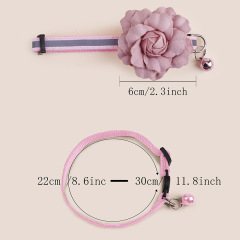 Pet Camellia Anti-Suffocation Collar