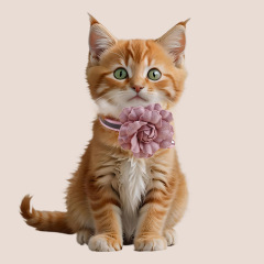 Pet Camellia Anti-Suffocation Collar