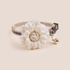 Pet Camellia Anti-Suffocation Collar