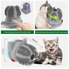 Smart Cat Brush Scratching Massage Catnip Cat Toy Motion-activated Cat Toys