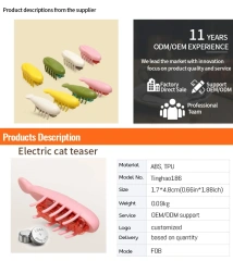 Interactive Smart Cat Toys-durable Plastic Electric Little Bug Small Indoor Toy