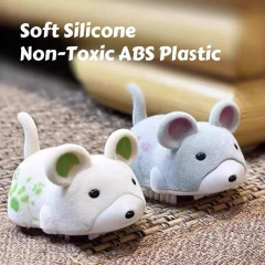 Automatic Electric Mouse Cat Toy – Realistic Self-Play Motorized Chase Toy for Cats & Kittens Interactive Toys