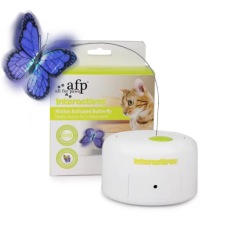 AFP Interactive Motion Activated Flash Butterfly Cat Teaser Toy Smart Electric Automatic