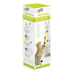 Automatic Electric Cat Toy Smart Sensing Inteactive Cat Teaser Toy Moving Fluffy Tail