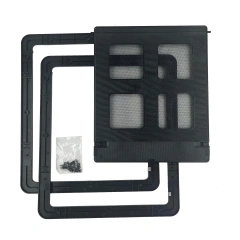 Screen Window Cat Door, Terrace Screen Door, Pet Door, Free Entry and Exit for Cats and Dogs, Magnetic Lockable Pet Screen Window Door, Dog Screen Window Door, High Quality Abs Material, Large and Small Size Optional, Simple Installation and Fast