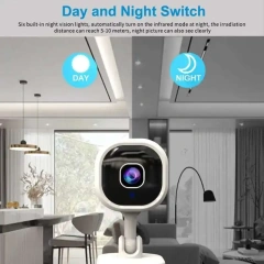 A3 High-definition Home Security Camera, Wireless WiFi Night Vision, 360 Degree Rotating Two-way Intercom Monitoring Camera