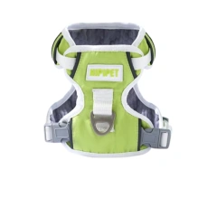 Breathable Pet Chest Strap Mesh Adjustable Straps Dog Harness Reflective Strips No-Pull Design Dog Vest