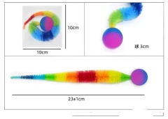 Cat interactive toys Tickle Cat Colorful Bouncing Ball