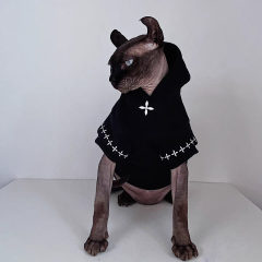 Hairless cat clothes for autumn and winter warmth