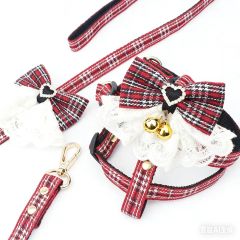 Pet Vest Harness Collar Set Adjustable Leash