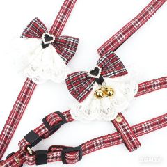 Pet Vest Harness Collar Set Adjustable Leash