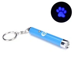 Funny Pet Cat Toys LED Laser Pointer light Pen With Bright Animation Mouse Shadow Interactive Holder For Cats Training