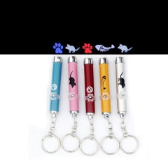 Funny Pet Cat Toys LED Laser Pointer light Pen With Bright Animation Mouse Shadow Interactive Holder For Cats Training
